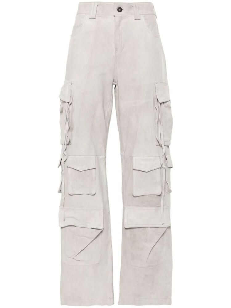 Salvatore Santoro suede cargo trousers - Grey Cover