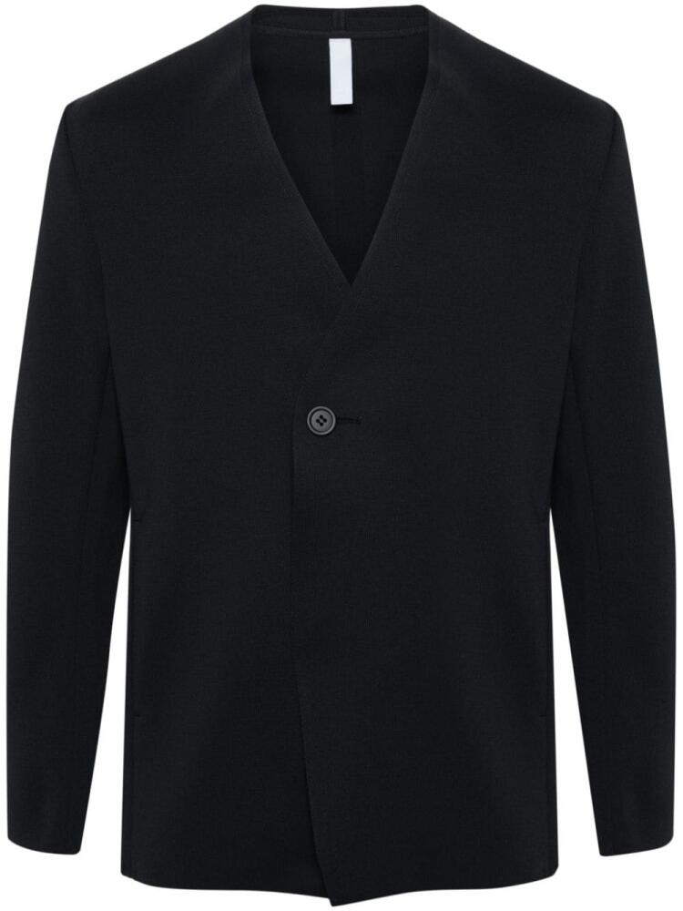 CFCL piqué single-breasted jacket - Black Cover