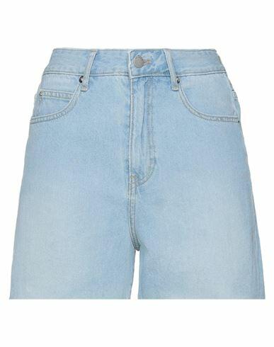 Dr. Denim Woman Denim shorts Blue Cotton Cover