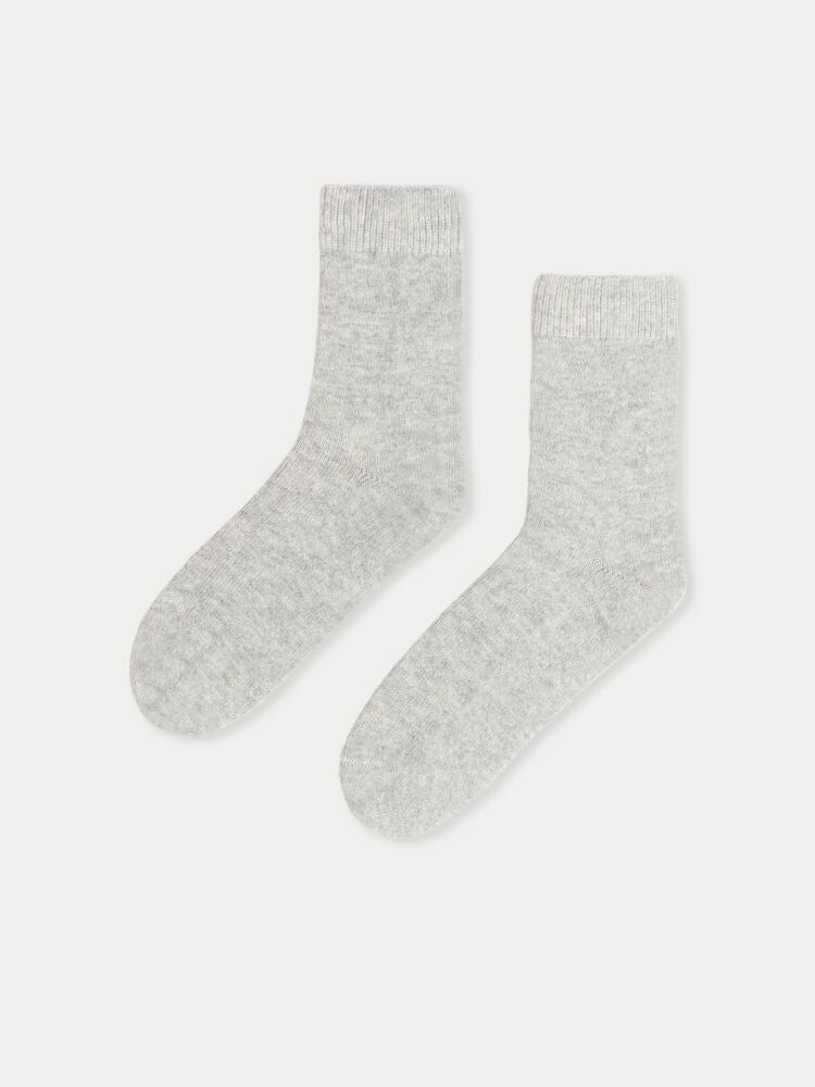 Gobi Cashmere Basic Socks in Dawn Blue Cover