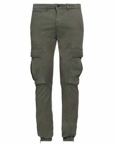 True Religion Man Jeans Military green Tencel, Cotton, Elastane Cover