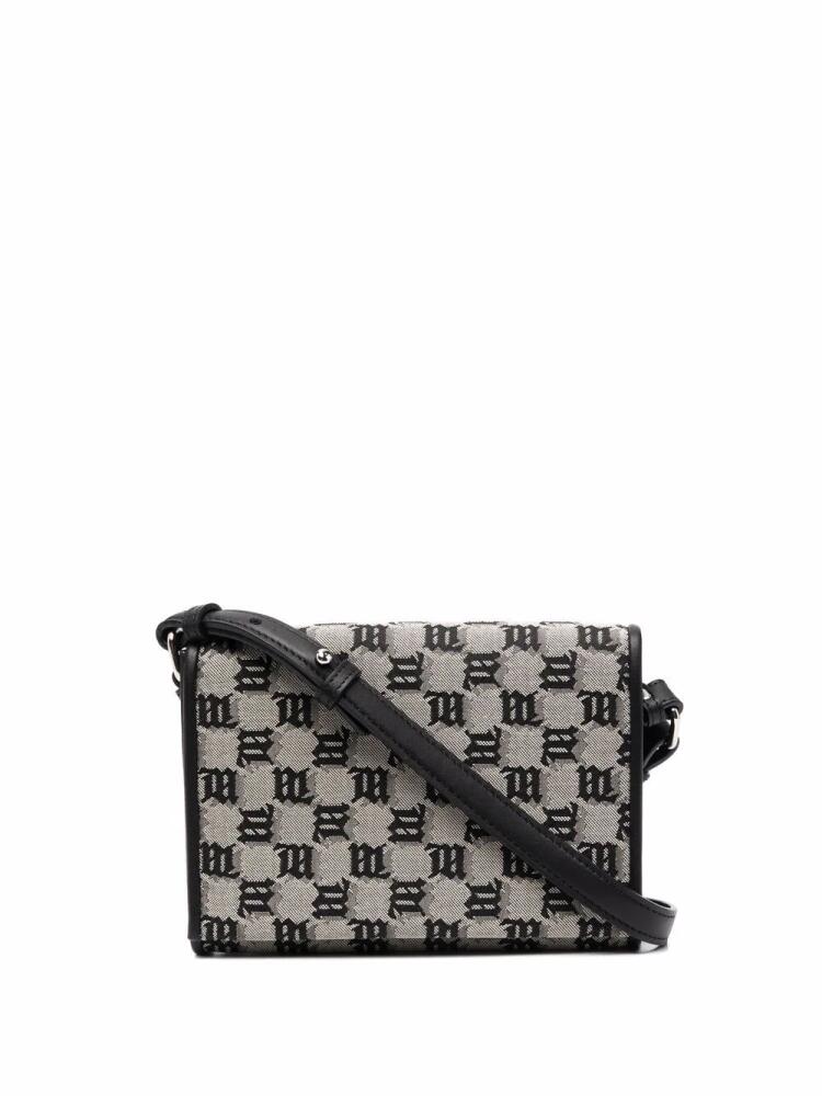 MISBHV monogram-jacquard shoulder bag - Black Cover