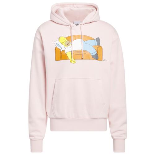 adidas Originals Simpsons Couch Hoodie - Mens Light Pink/Light Pink Cover