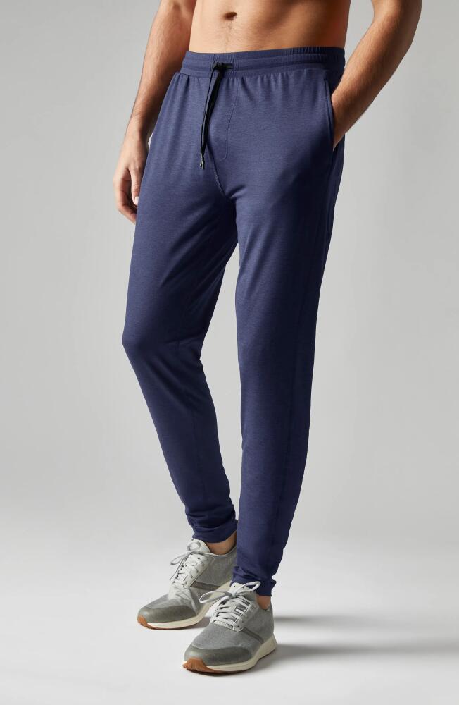 Rhone OOO Tapered Knit Pants in Navy Cover