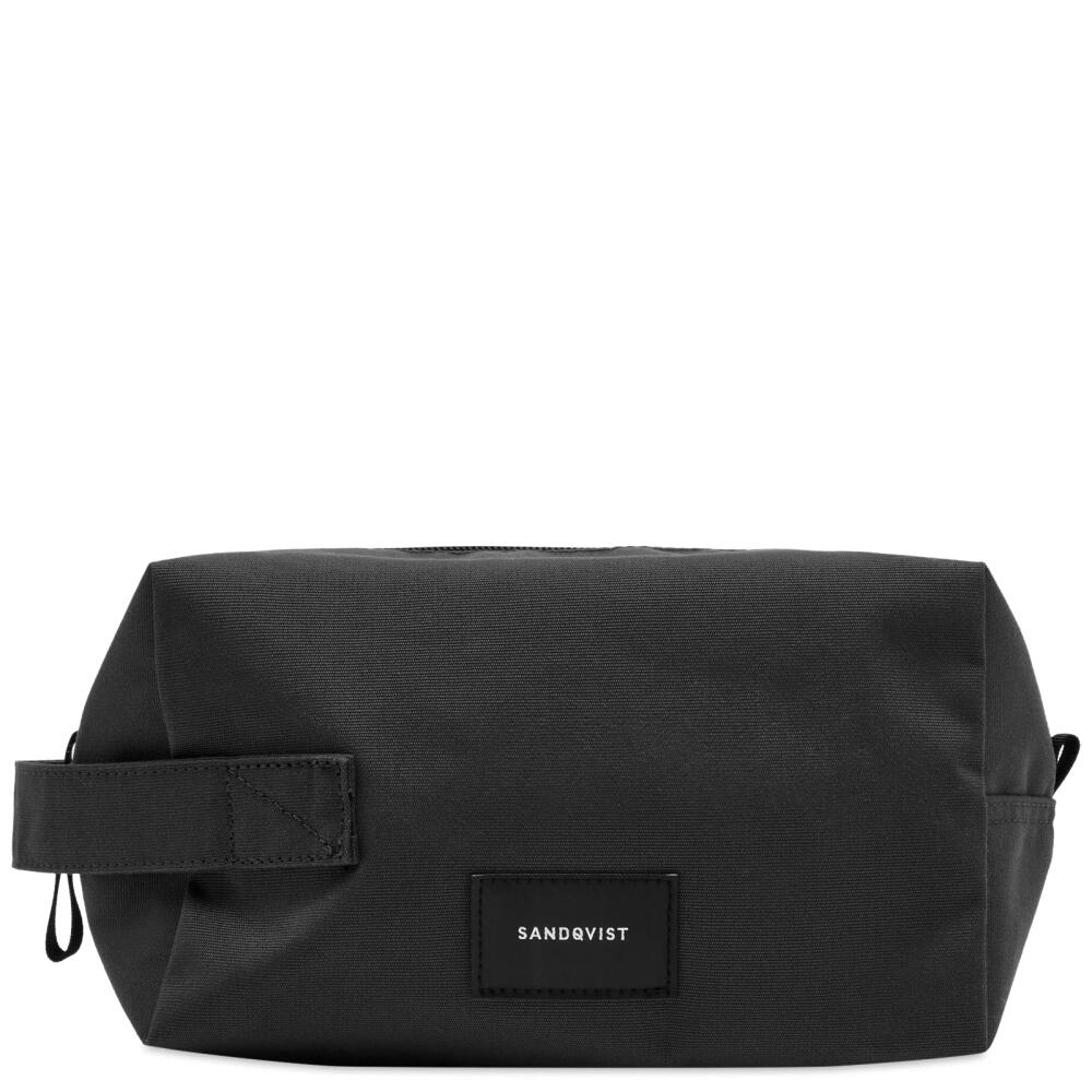 Sandqvist Men's Justin Washbag in Black Cover