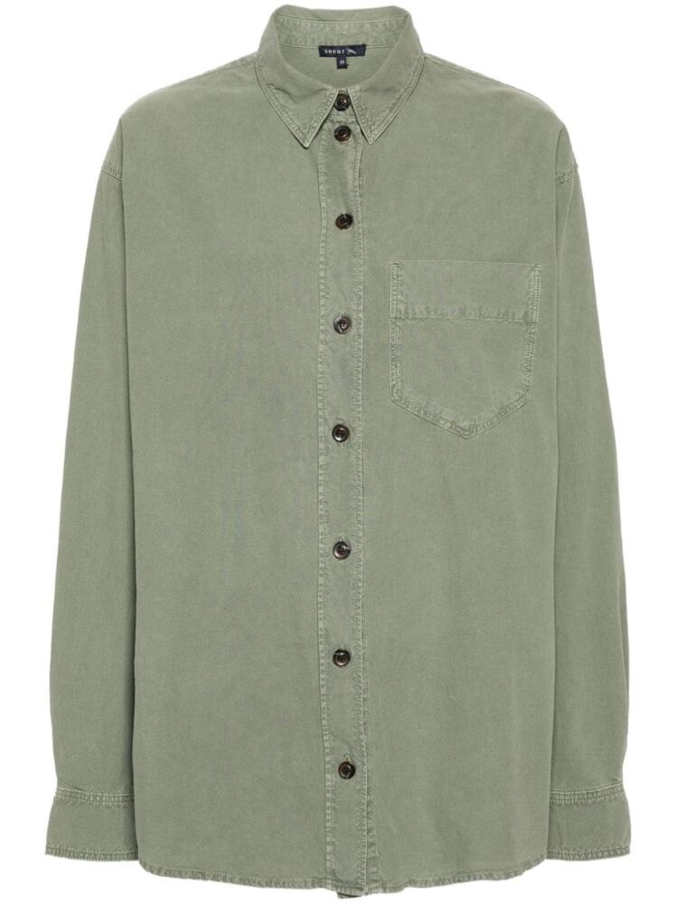 Soeur Warsaw denim shirt - Green Cover