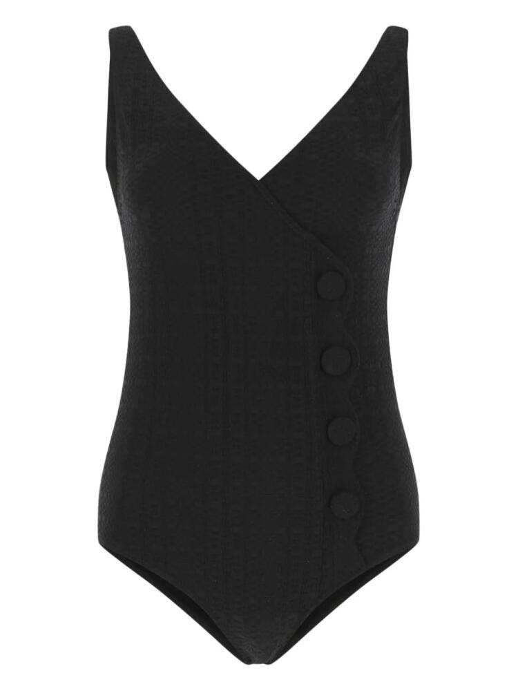 Lisa Marie Fernandez stretch-design swimsuit - Black Cover