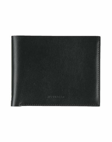 Jil Sander Man Wallet Black Leather Cover