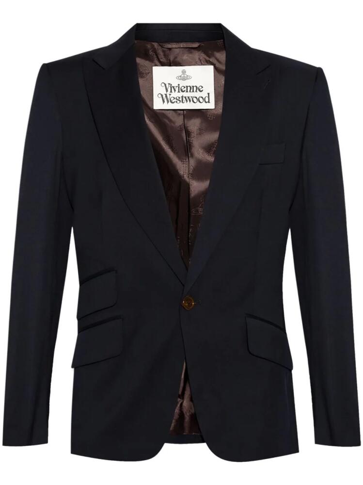 Vivienne Westwood peak-lapel single-breasted blazer - Blue Cover