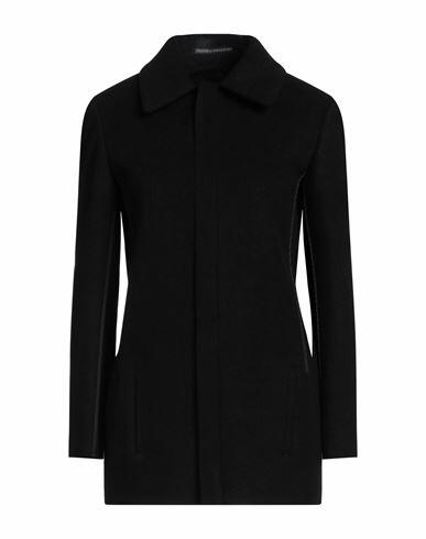 Yohji Yamamoto Woman Jacket Black Wool, Polyester, Nylon, Acrylic Cover