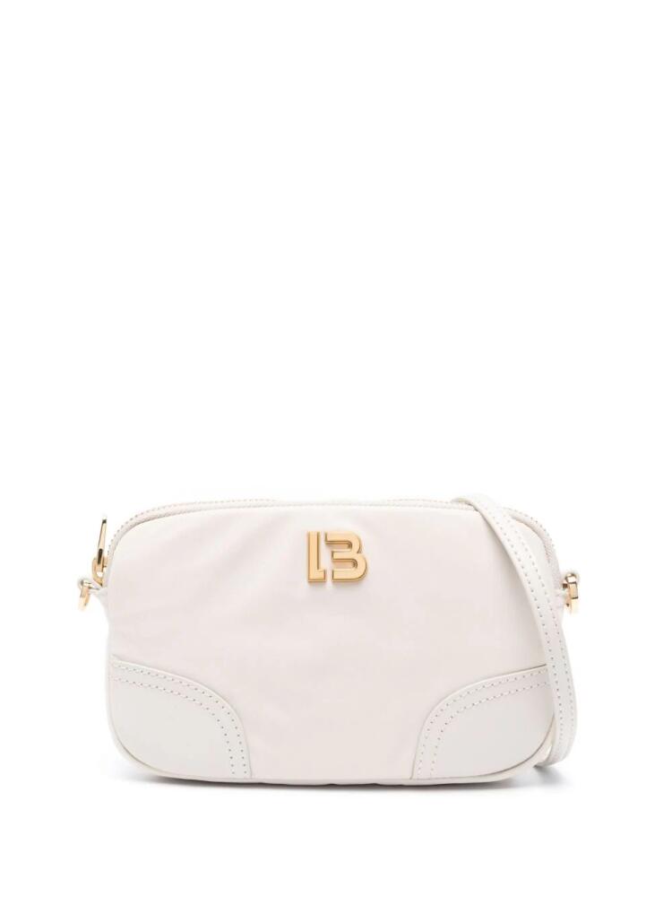 Bimba y Lola mini logo-lettering crossbody bag - Neutrals Cover