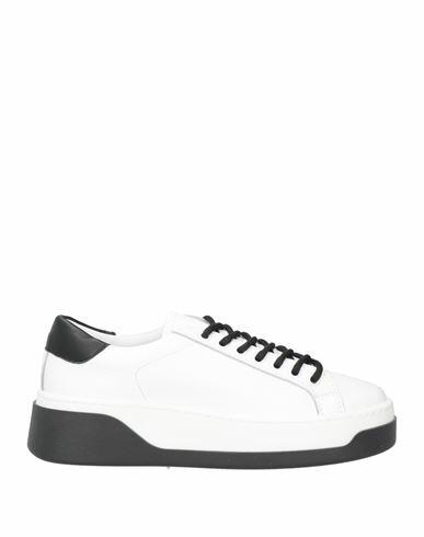 Lemaré Woman Sneakers White Soft Leather Cover