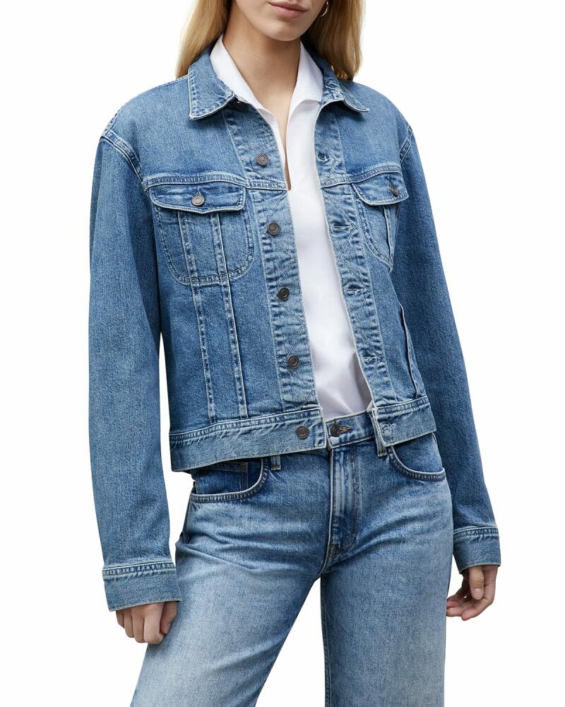 Lafayette 148 New York Laight Denim Jacket Cover