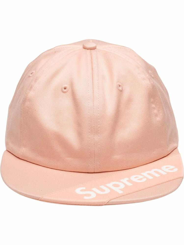 Supreme visor label 6-panel cap - Orange Cover