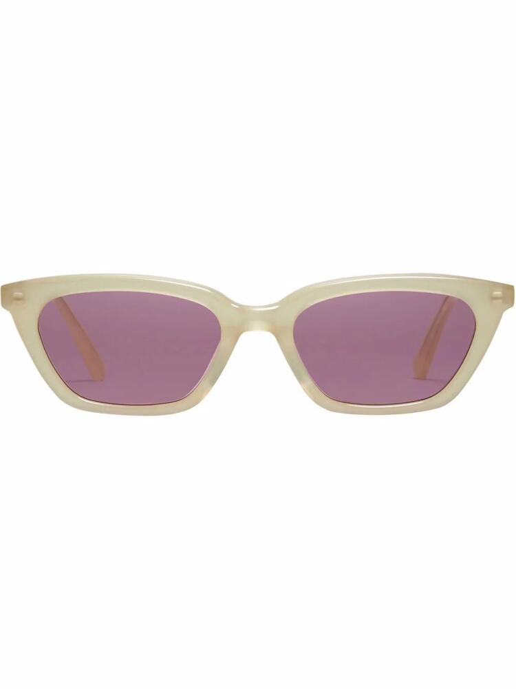 Gentle Monster Lotil C1 oval sunglasses - Purple Cover