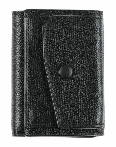 Valextra Woman Wallet Black Leather Cover