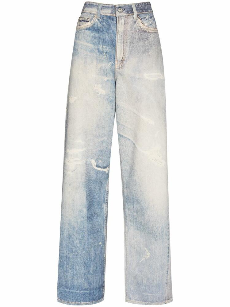 OUR LEGACY distressed-effect boyfriend jeans - Blue Cover