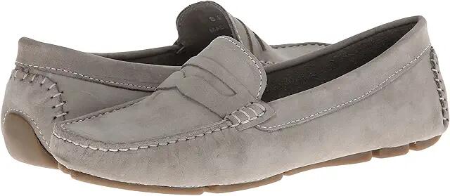 Massimo Matteo Penny Keeper (Grey Nubuck) Women's Moccasin Shoes Cover