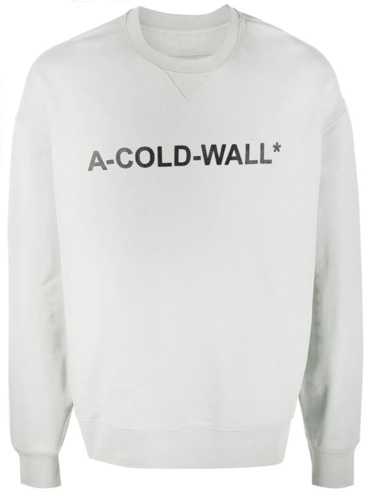 A-COLD-WALL* Essentials cotton sweatshirt - Grey Cover