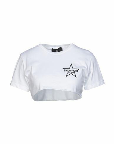 Shop ★ Art Woman T-shirt White Cotton Cover