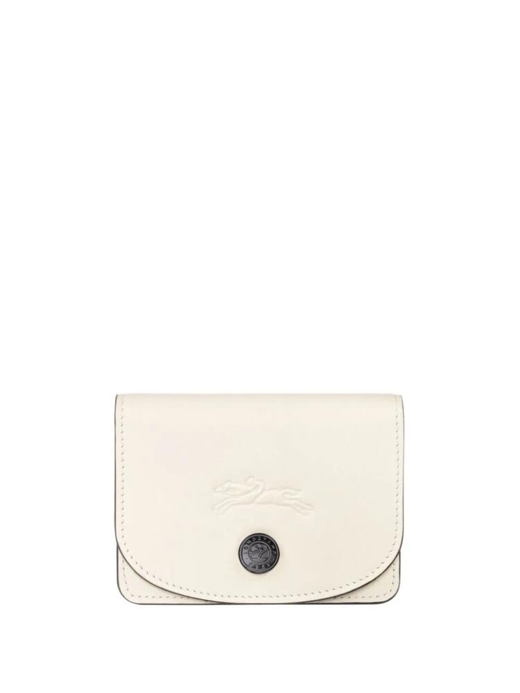 Longchamp Le Pliage Xtra leather card holder - Neutrals Cover