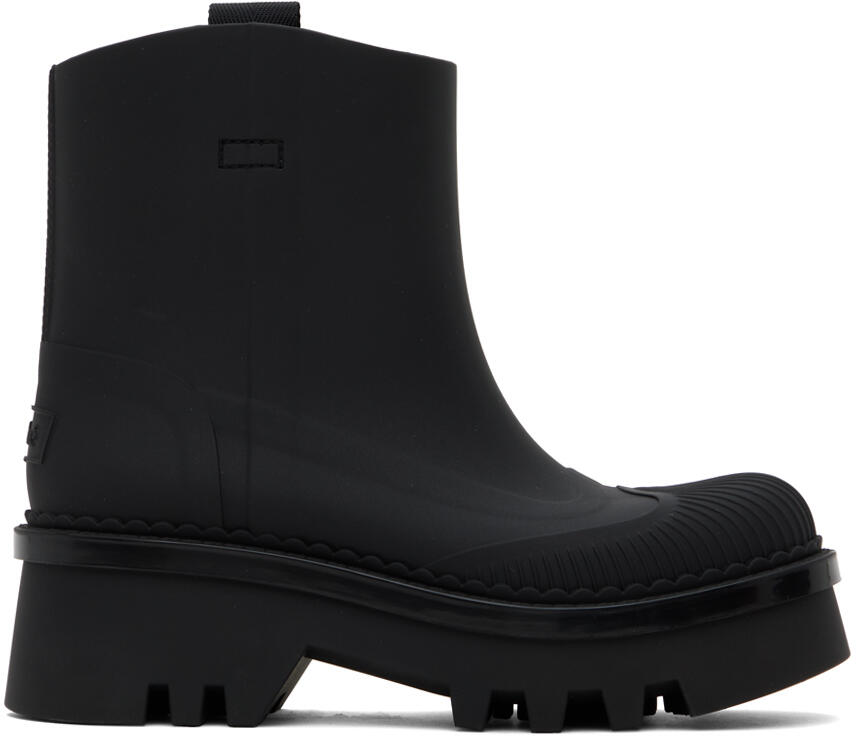 Chloé Black Raina Rain Boots Cover