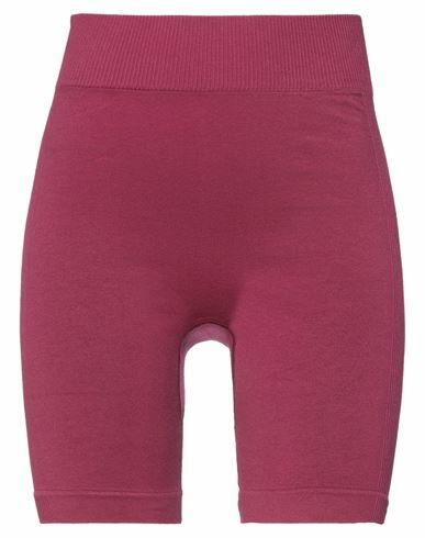 Na-kd Woman Leggings Burgundy Polyamide, Elastane Cover