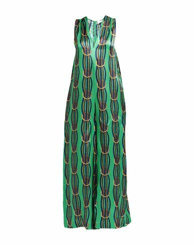 Jucca Woman Jumpsuit Green Viscose Cover