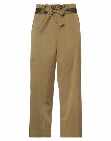 Jejia Woman Pants Khaki Viscose, Polyamide, Elastane Cover