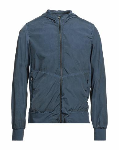 Rrd Man Jacket Slate blue Polyamide, Elastane Cover