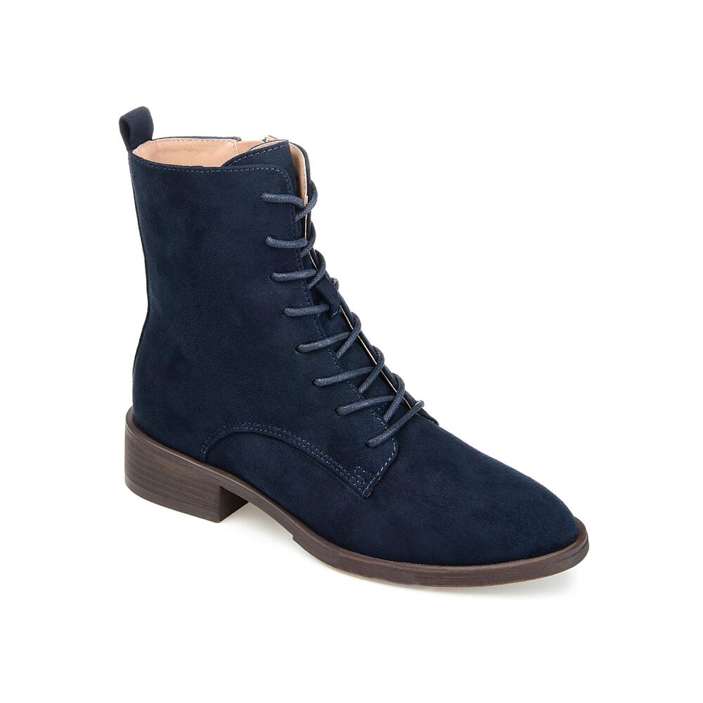 Journee Collection Vienna Combat Boot | Women's | Navy Cover