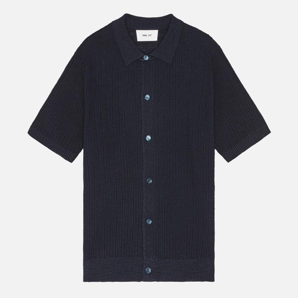 NN.07 Nolan Cotton Knit Shirt Cover