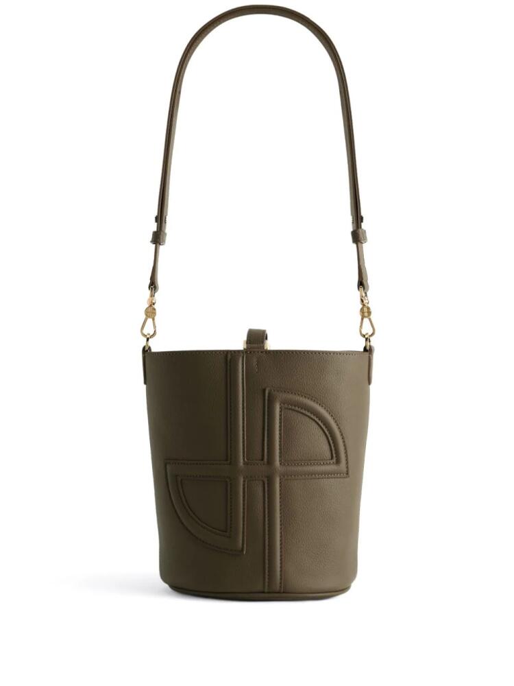 Patou small JP bucket bag - Green Cover