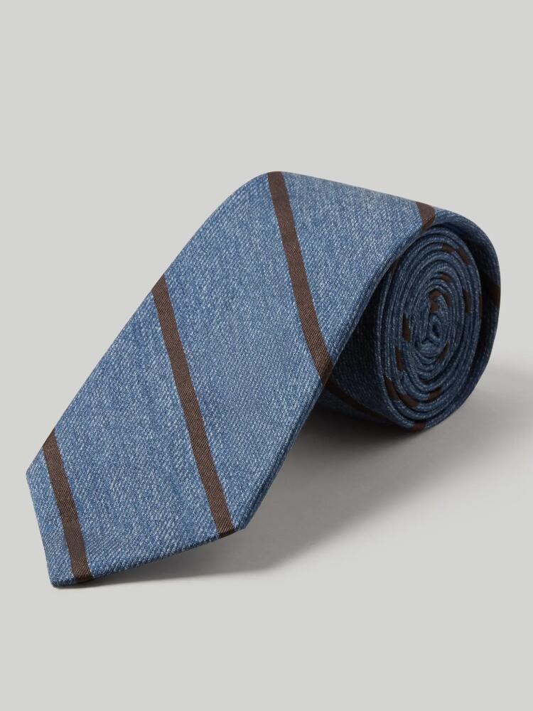 Robert Talbott Robert Indigo Repp Necktie in Blue Indigo Repp Cover