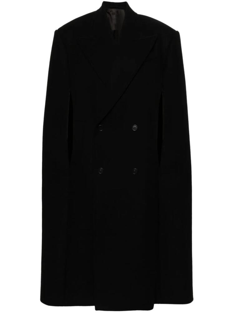 WARDROBE.NYC double-breasted wool cape - Black Cover