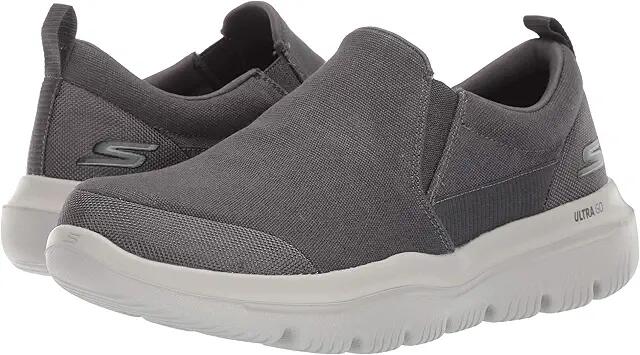 SKECHERS Performance Go Walk Evolution Ultra - 54736 (Charcoal) Men's Slip on Shoes Cover