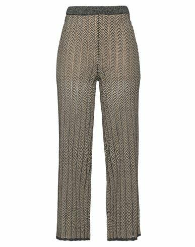 Stefanel Woman Pants Gold Polyester, Metallic fiber Cover