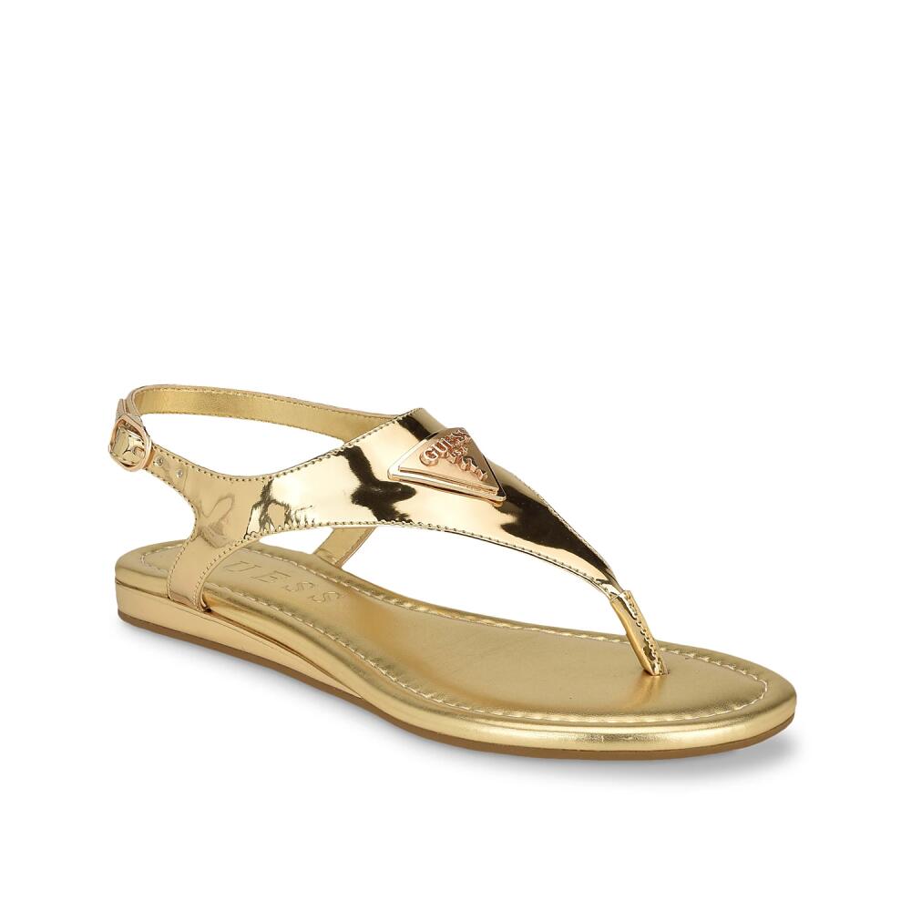 Guess Unali Sandal | Women's | Gold Metallic Cover