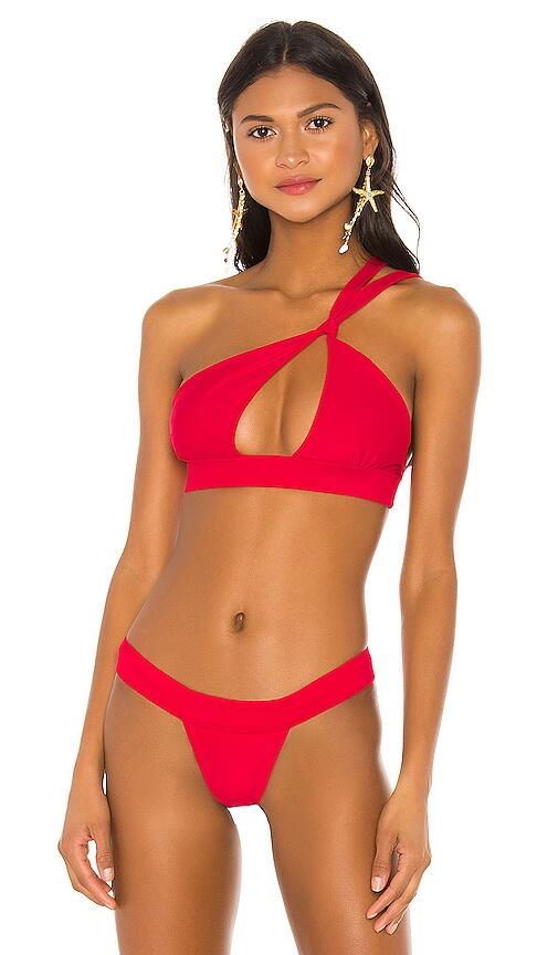 Tularosa Santiago Top in Red Cover