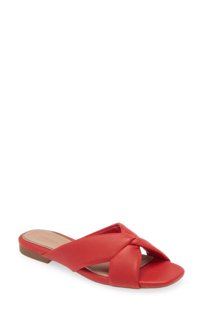 Nordstrom Cerise Slide Sandal in Red Grenadine Cover