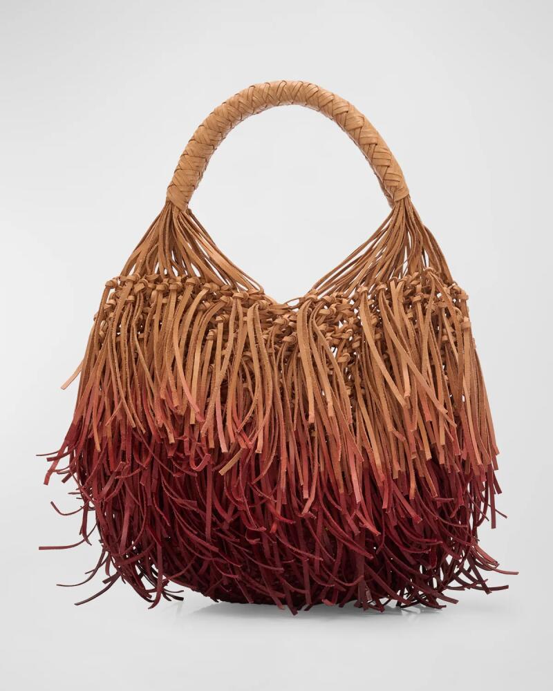 Ulla Johnson Valeria Small Fringe Hobo Bag Cover