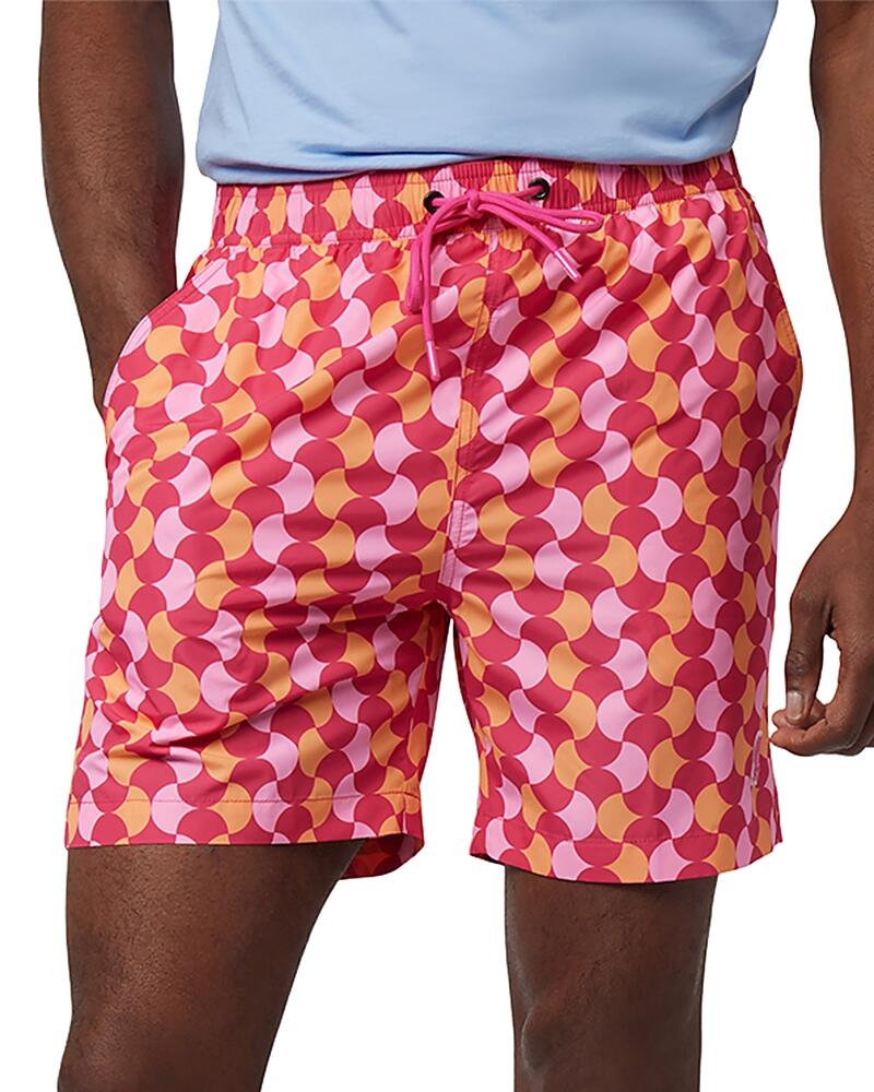 Psycho Bunny Colchester Lightweight Printed 5.75 Swim Trunks Cover