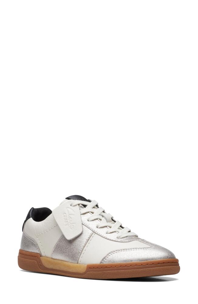 Clarks(r) Craft Match Sneaker in Off White Int Cover