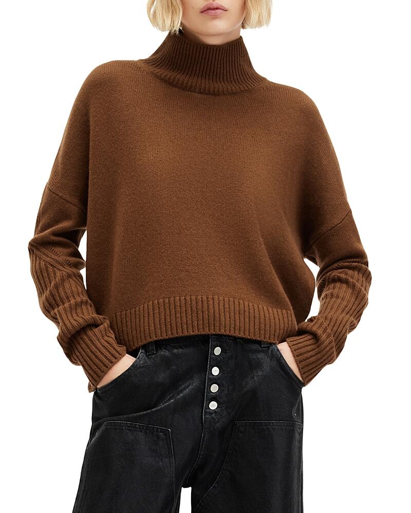 Allsaints Ines Cashmere & Wool Turtleneck Sweater Cover