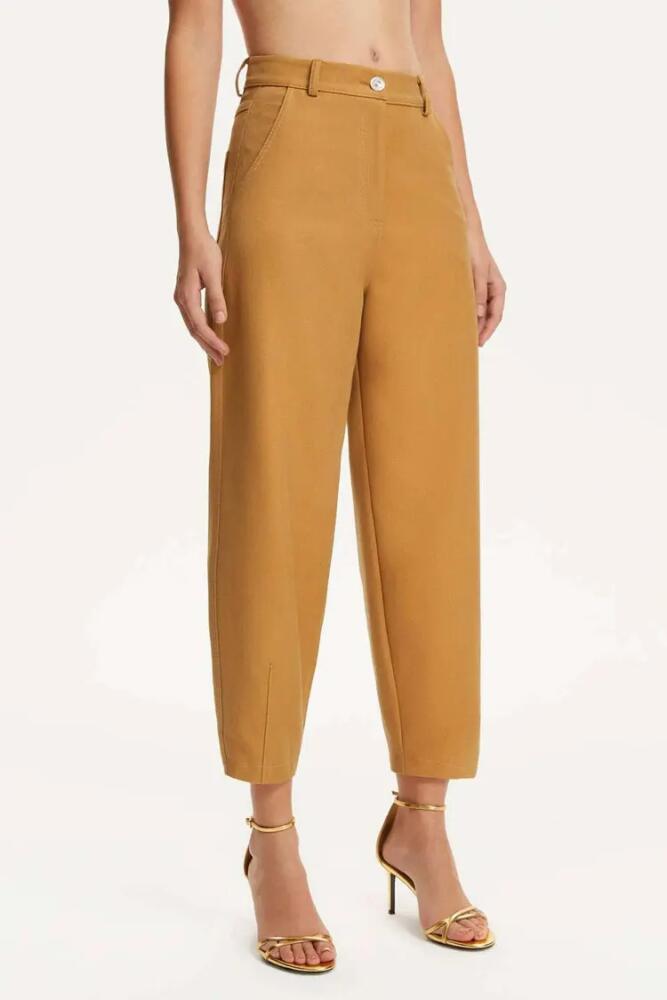 Nocturne Pleated Slouchy Pants in Camel Cover