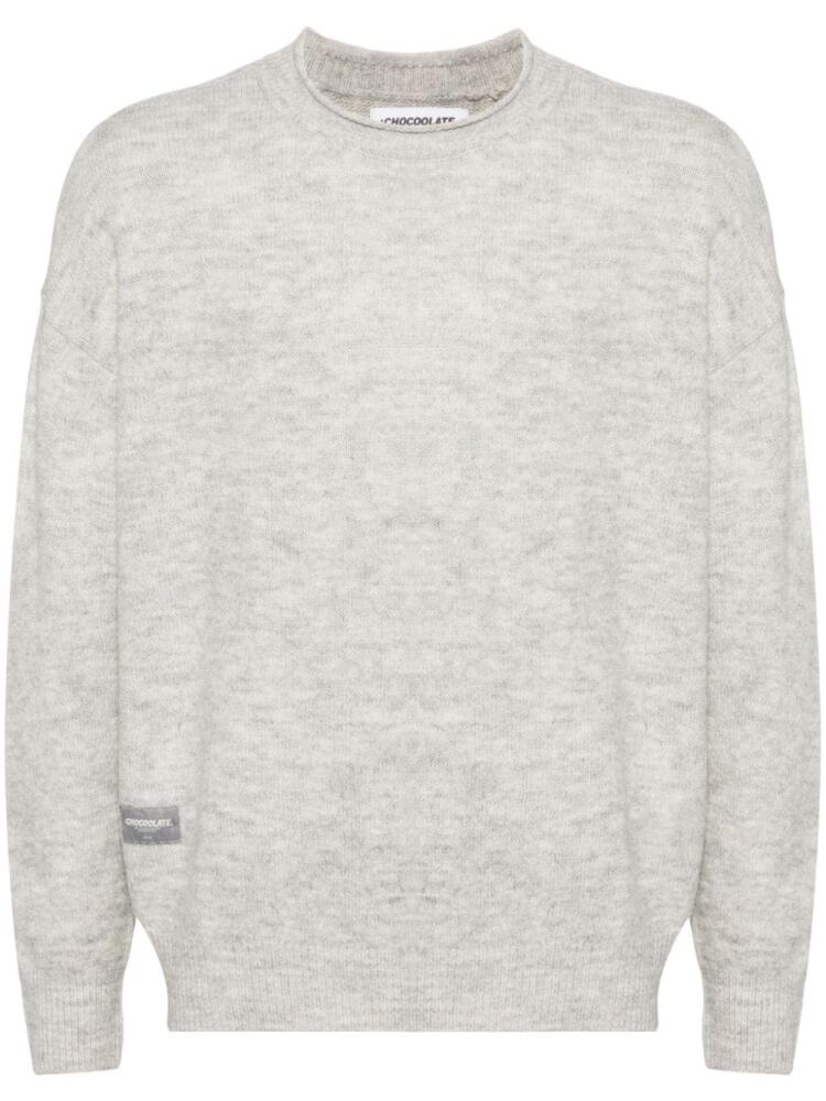 CHOCOOLATE crew-neck jumper - Grey Cover