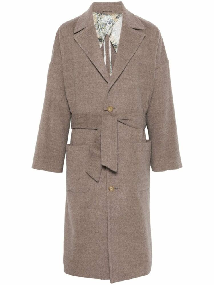 ETRO wool coat - Neutrals Cover