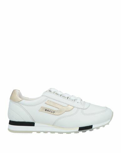 Bally Woman Sneakers White Lambskin Cover