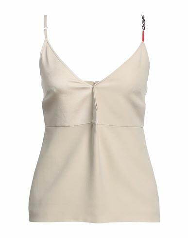 Givenchy Woman Top Beige Viscose, Acetate Cover