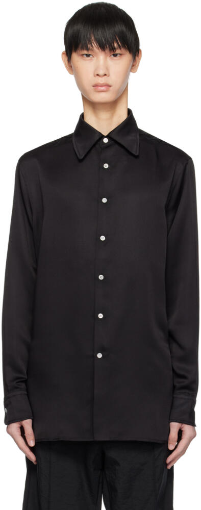 Factor's Black Button Up Shirt Cover